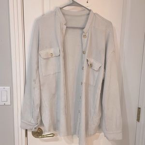 Super cute white sweater